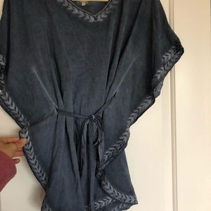 Loose shirt, cute with leggings or jeans.